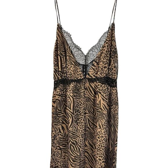 Cami Nyc Marley Maxi Dress lace silk in Jungle Small - Picture 7 of 15